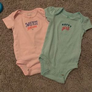 Onesies, Carters, 3 month